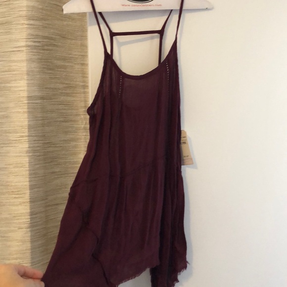 NWT burgundy Tank top - Picture 1 of 5